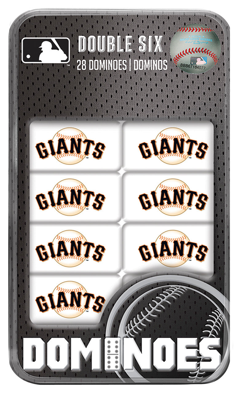 Masterpieces Puzzle Company San Francisco Giants Dominoes Fan Gear MLB San Francisco Giants