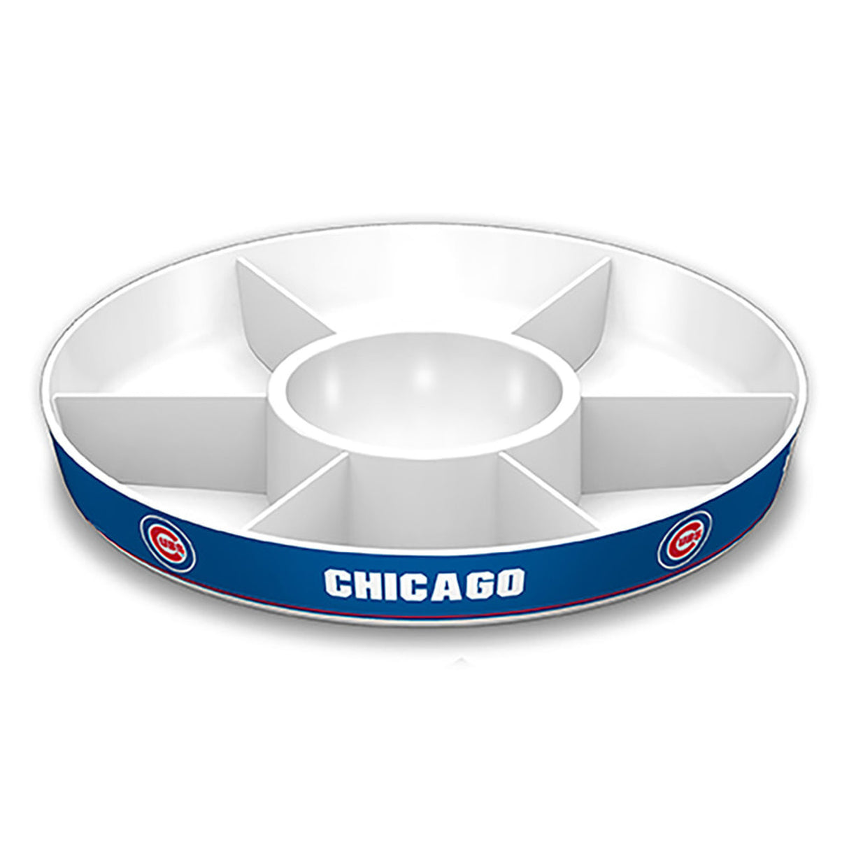Fremont Die Chicago Cubs Party Platter Fan Gear MLB Chicago Cubs