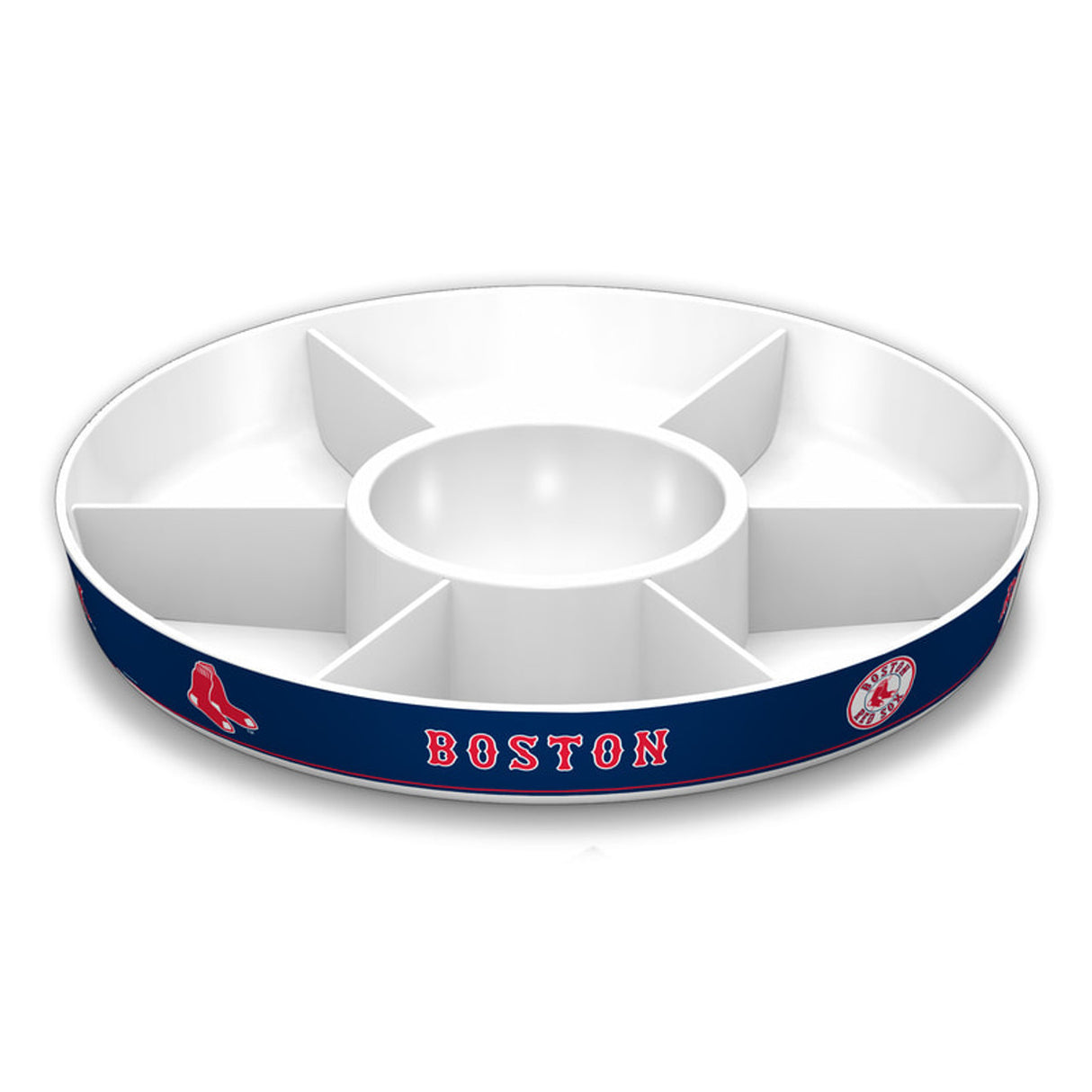 Fremont Die Boston Red Sox Party Platter Fan Gear MLB Boston Red Sox