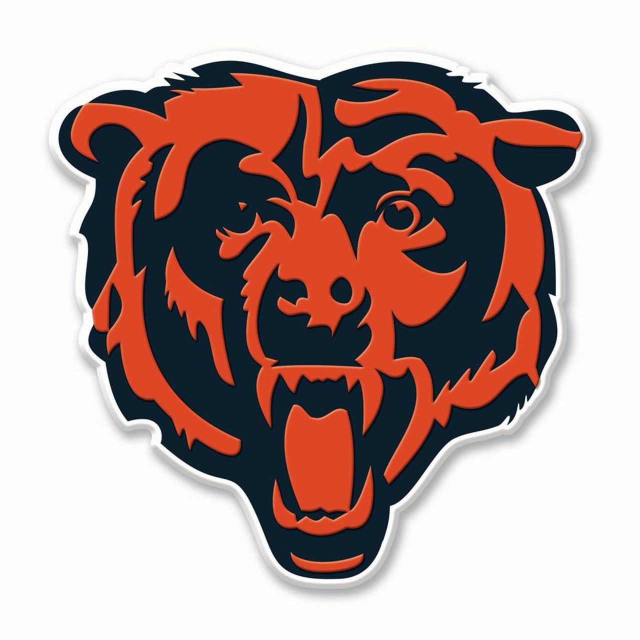 Wincraft Chicago Bears Flexible Decal Fan Gear NFL Chicago Bears