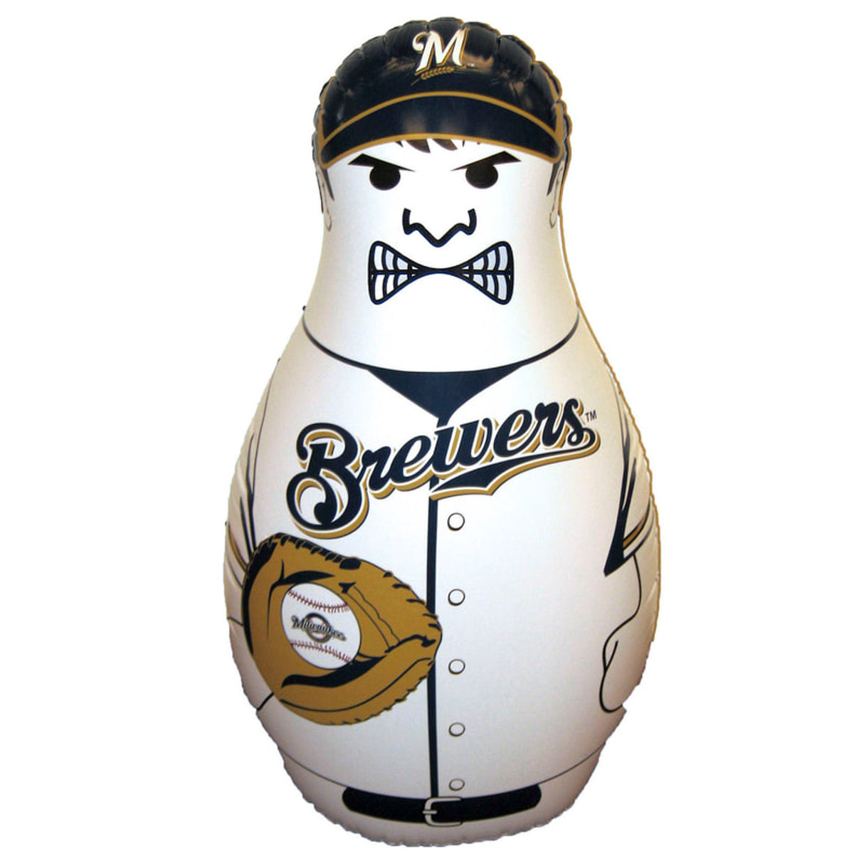 Fremont Die Milwaukee Brewers Tackle Buddy Punching Bag Fan Gear MLB Milwaukee Brewers