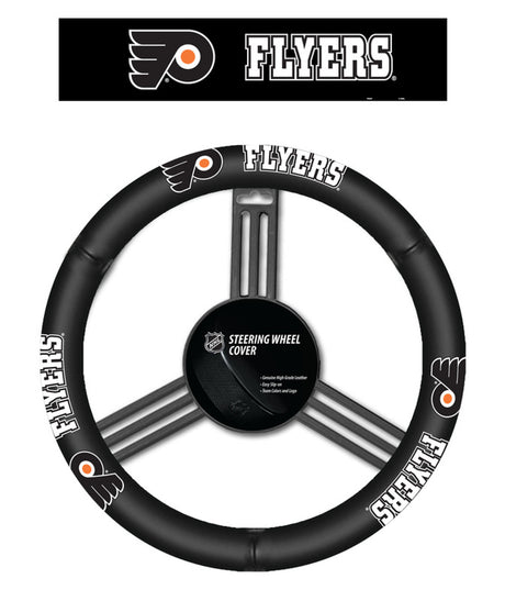 Fremont Die Philadelphia Flyers Leather Steering Wheel Cover Fan Gear NHL Philadelphia Flyers