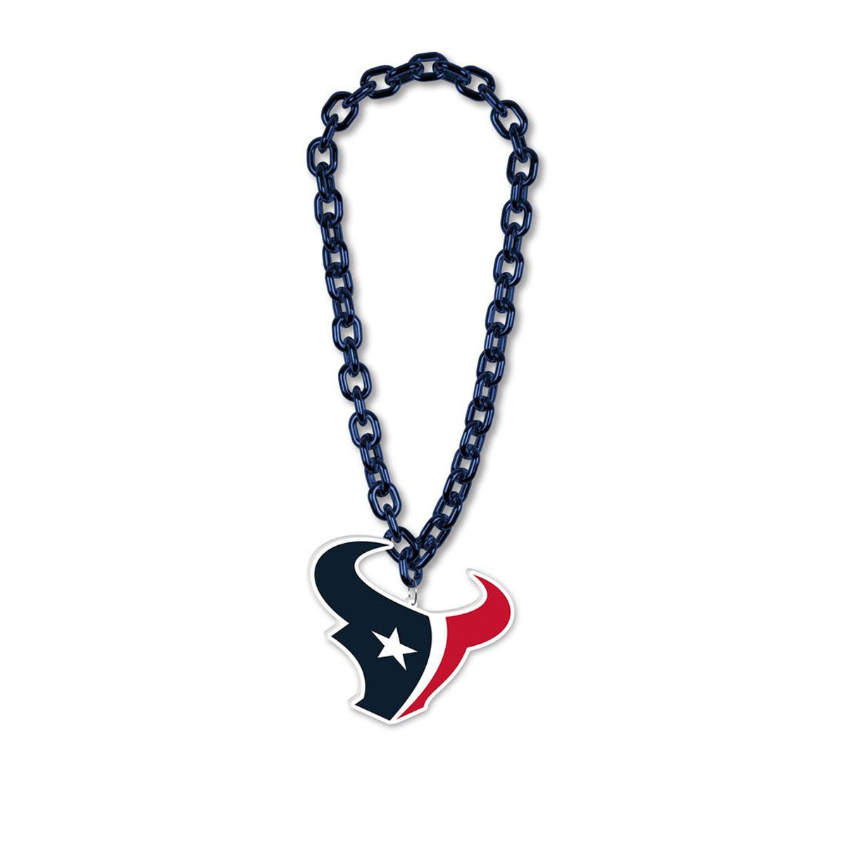 Wincraft Houston Texans Big Chain Necklace Fan Gear NFL Houston Texans