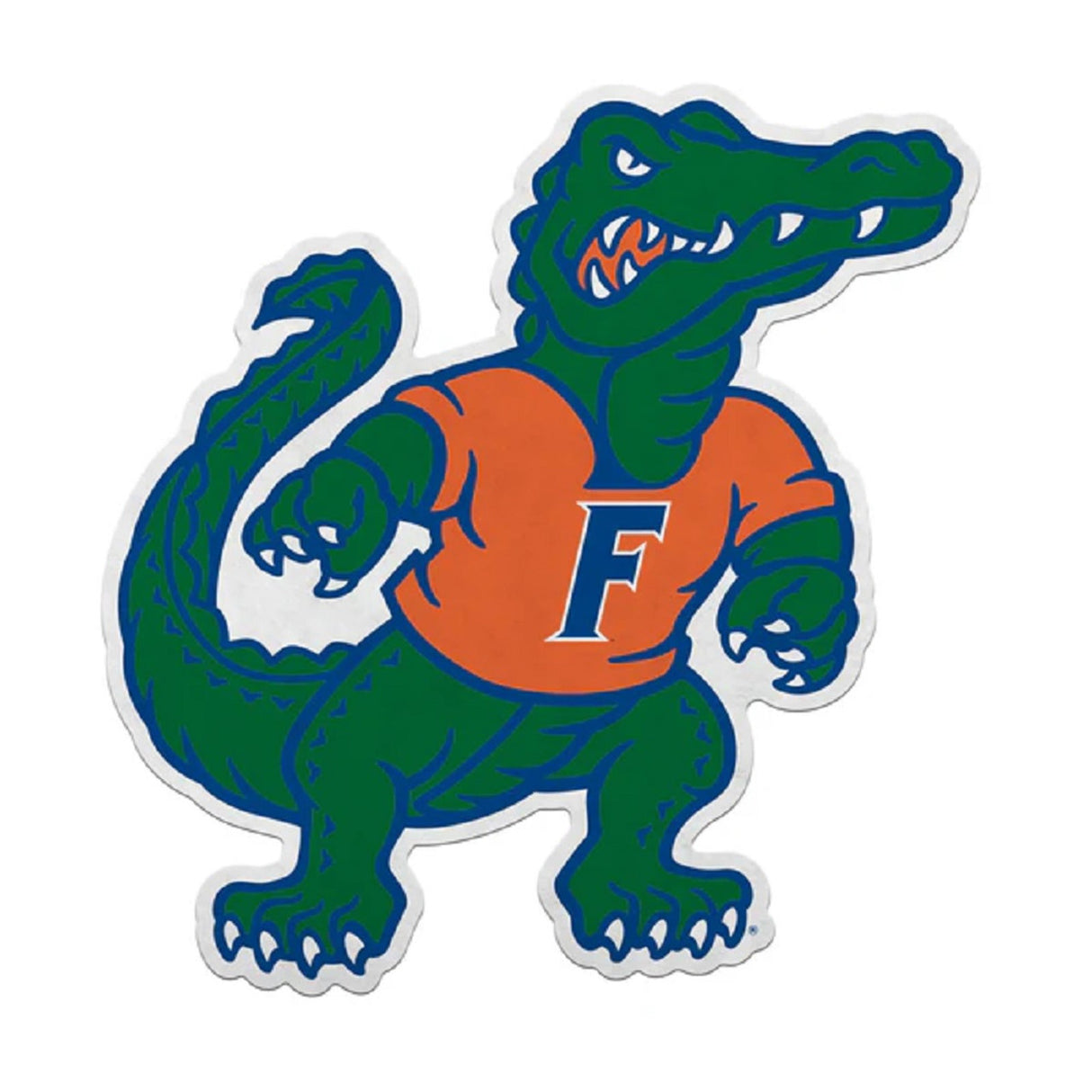 Rico Industries Florida Gators Pennant Shape Cut Mascot Design Fan Gear NCAA Florida Gators