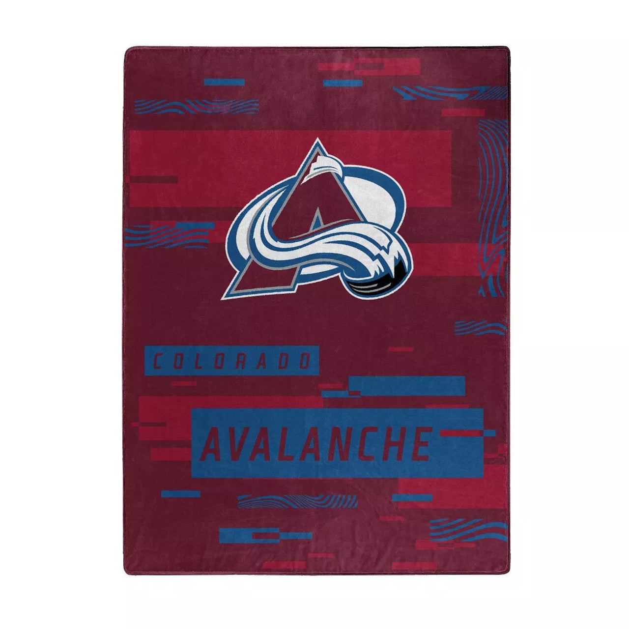 Northwest Company Colorado Avalanche Raschel Digitize Design Blanket 60x80 Fan Gear NHL Colorado Avalanche