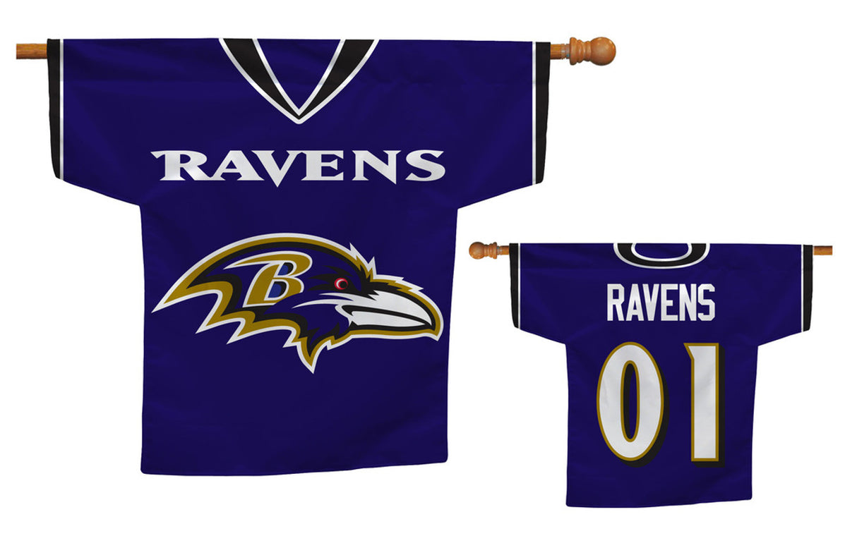 Fremont Die Baltimore Ravens Jersey Design Flag Fan Gear NFL Baltimore Ravens