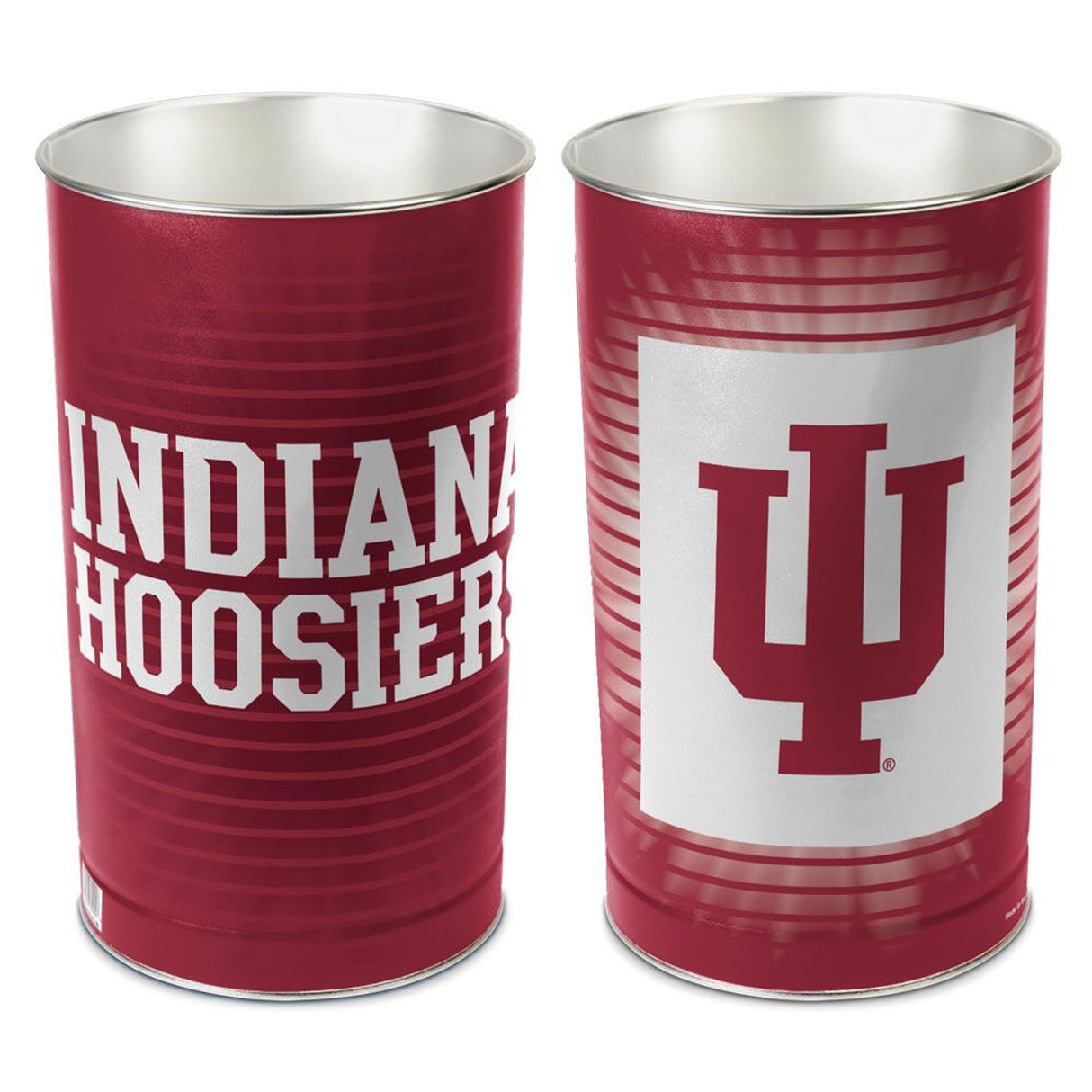 Wincraft Indiana Hoosiers 15 Inch Wastebasket Fan Gear NCAA Indiana Hoosiers