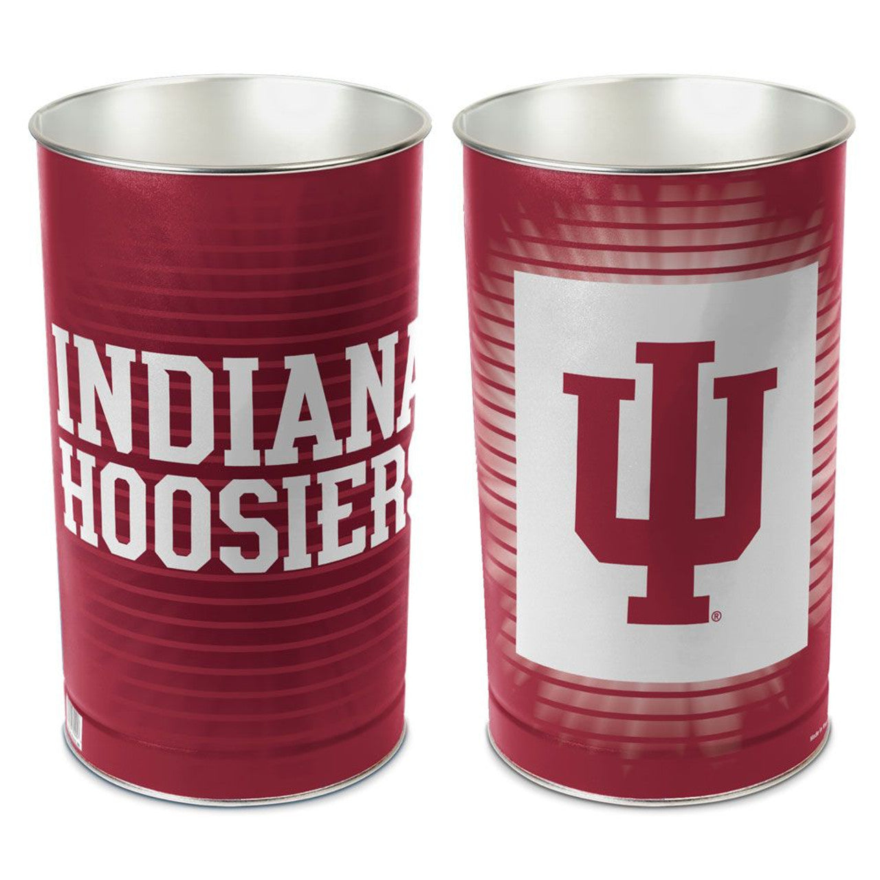 Wincraft Indiana Hoosiers 15 Inch Wastebasket Fan Gear NCAA Indiana Hoosiers