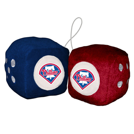 Fremont Die Philadelphia Phillies Fuzzy Dice Fan Gear MLB Philadelphia Phillies