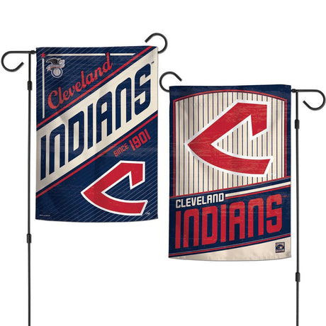 Wincraft Cleveland Guardians 2 Sided Garden Style Flag 12x18 Fan Gear MLB Cleveland Guardians