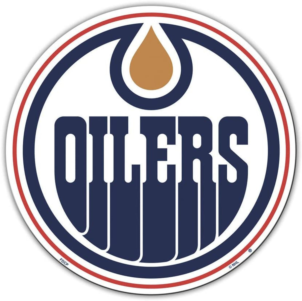 Fremont Die Edmonton Oilers 12 Inch Car Magnet Fan Gear NHL Edmonton Oilers