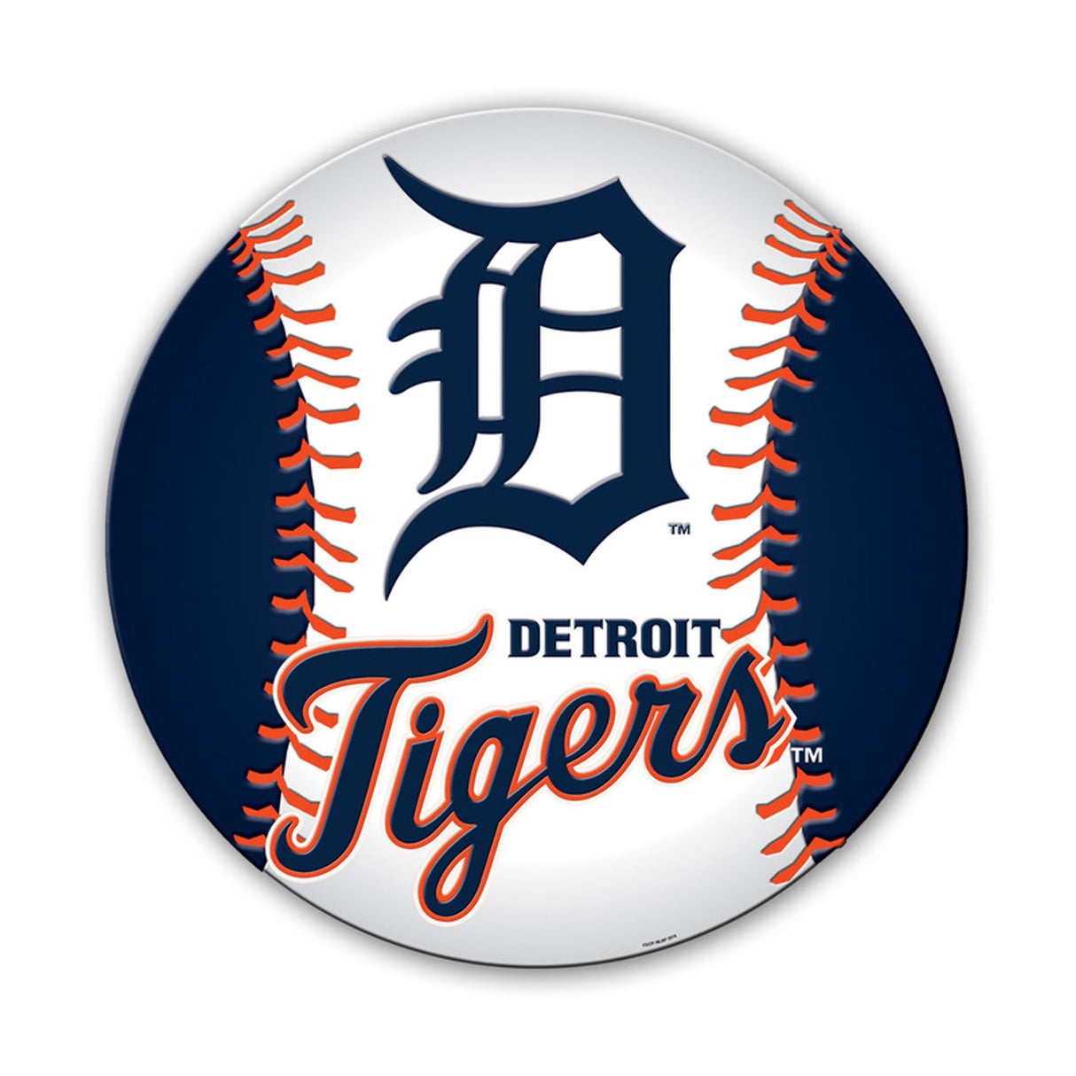 Fremont Die Detroit Tigers 8 Inch Car Magnet Fan Gear MLB Detroit Tigers