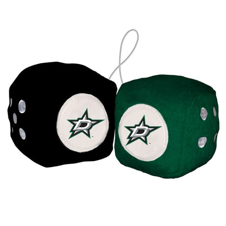 Fremont Die Dallas Stars Fuzzy Dice Fan Gear NHL Dallas Stars