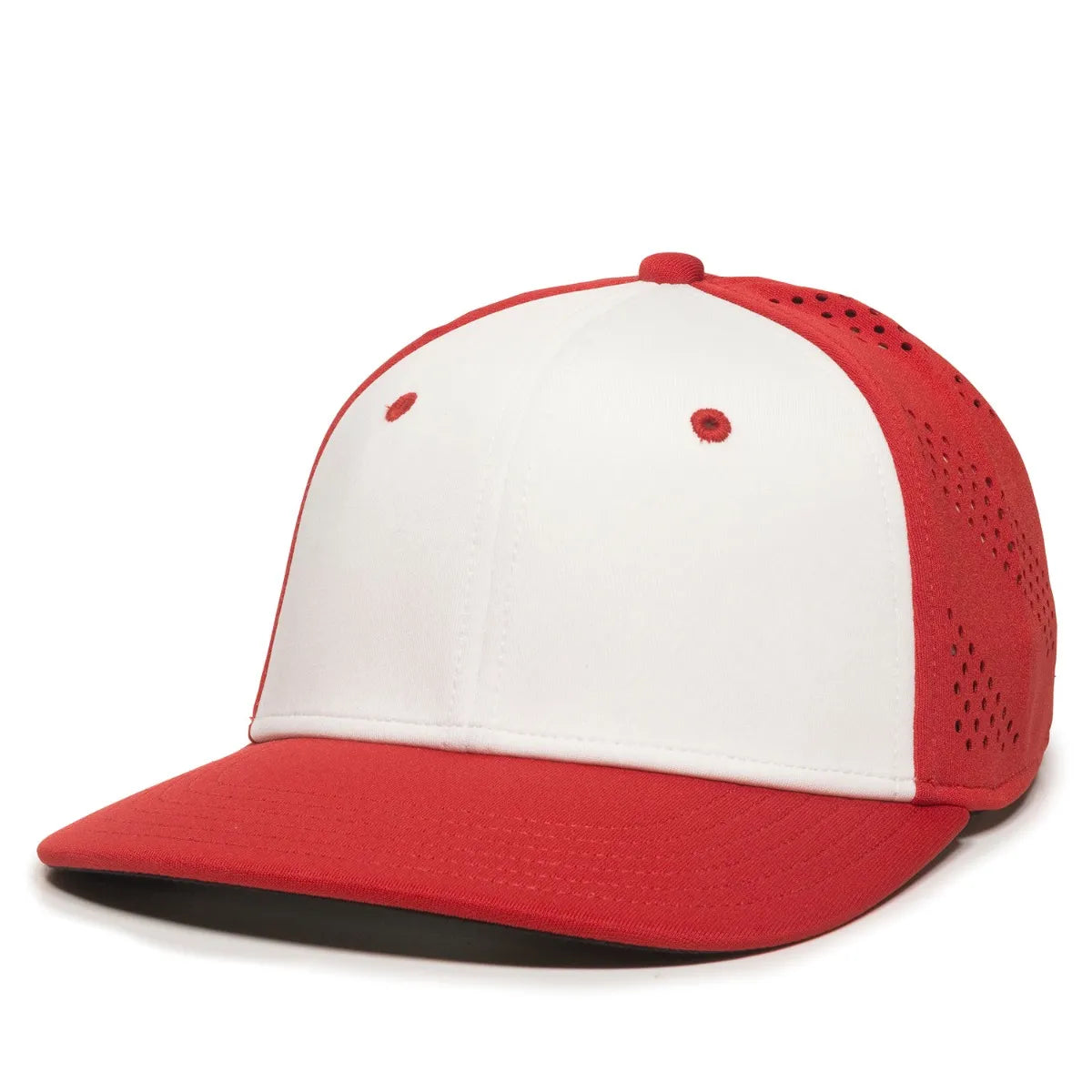 Outdoor Cap AIR25 Slight Pre-Curve Structured Solid Back Hat Unisex Accessories Hats & Caps