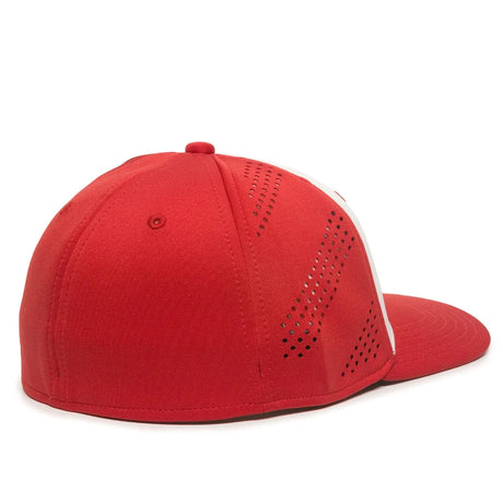 Outdoor Cap AIR25 Slight Pre-Curve Structured Solid Back Hat Unisex Accessories Hats & Caps