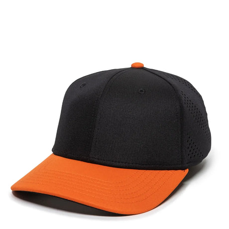 Outdoor Cap AIR25 Slight Pre-Curve Structured Solid Back Hat Unisex Accessories Hats & Caps