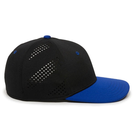 Outdoor Cap AIR25 Slight Pre-Curve Structured Solid Back Hat Unisex Accessories Hats & Caps