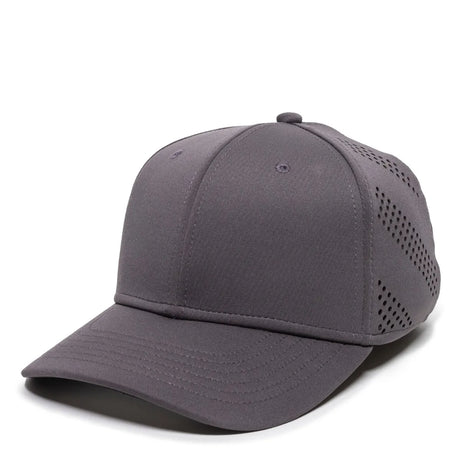 Outdoor Cap AIR25 Slight Pre-Curve Structured Solid Back Hat Unisex Accessories Hats & Caps