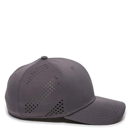 Outdoor Cap AIR25 Slight Pre-Curve Structured Solid Back Hat Unisex Accessories Hats & Caps