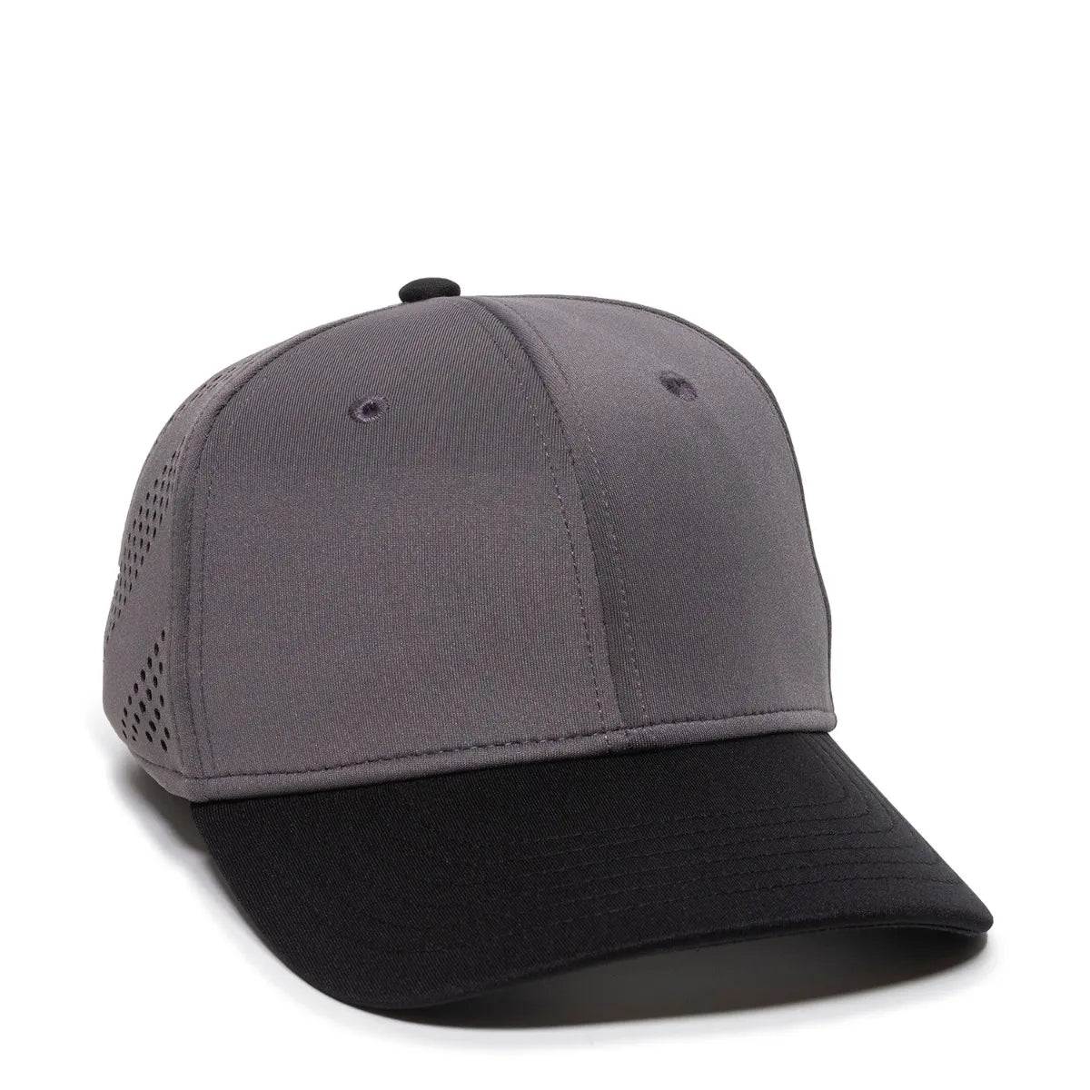 Outdoor Cap AIR25 Slight Pre-Curve Structured Solid Back Hat Unisex Accessories Hats & Caps