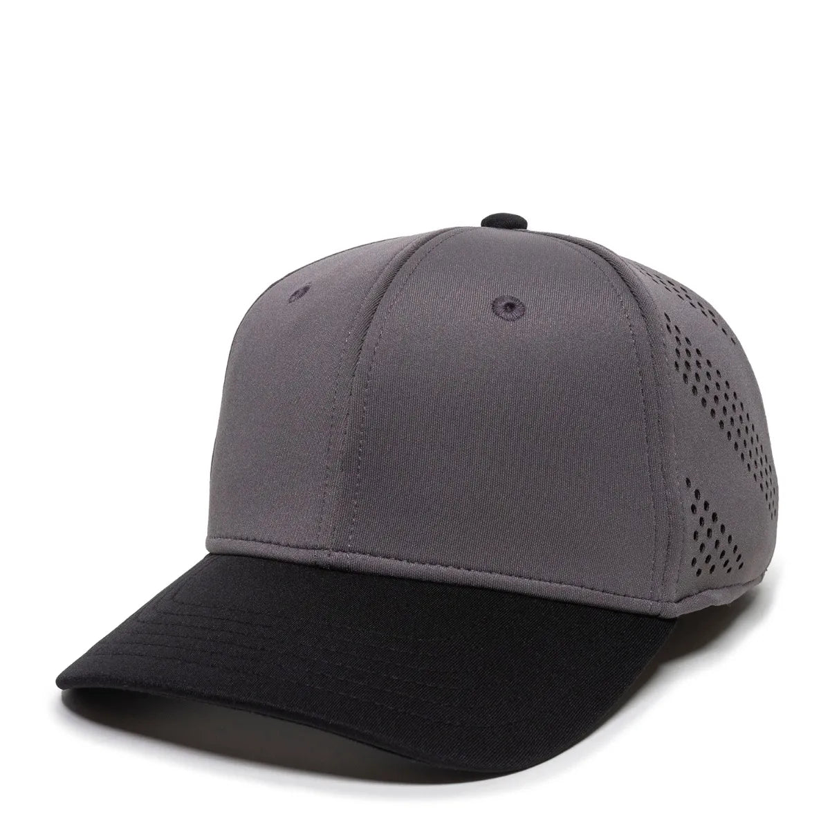 Outdoor Cap AIR25 Slight Pre-Curve Structured Solid Back Hat Unisex Accessories Hats & Caps