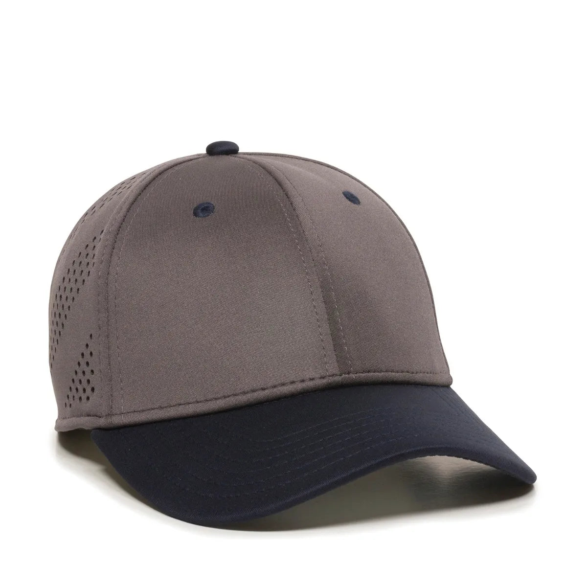 Outdoor Cap AIR25 Slight Pre-Curve Structured Solid Back Hat Unisex Accessories Hats & Caps