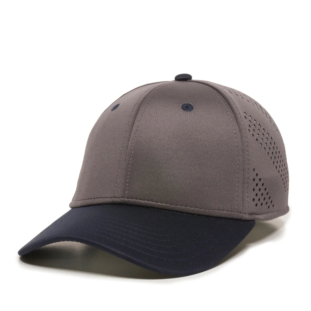 Outdoor Cap AIR25 Slight Pre-Curve Structured Solid Back Hat Unisex Accessories Hats & Caps