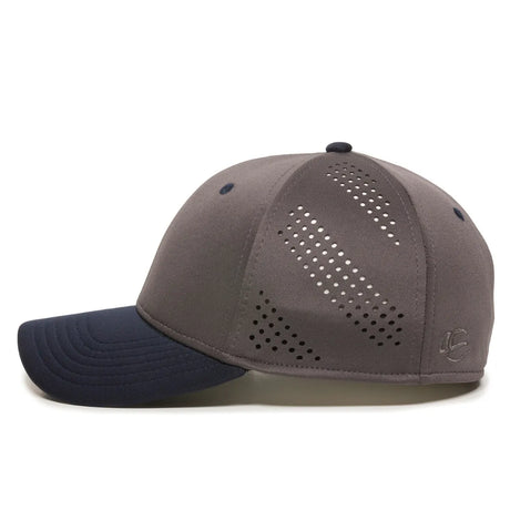 Outdoor Cap AIR25 Slight Pre-Curve Structured Solid Back Hat Unisex Accessories Hats & Caps