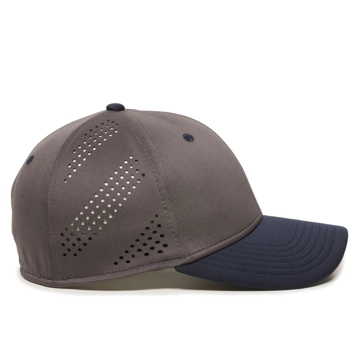 Outdoor Cap AIR25 Slight Pre-Curve Structured Solid Back Hat Unisex Accessories Hats & Caps