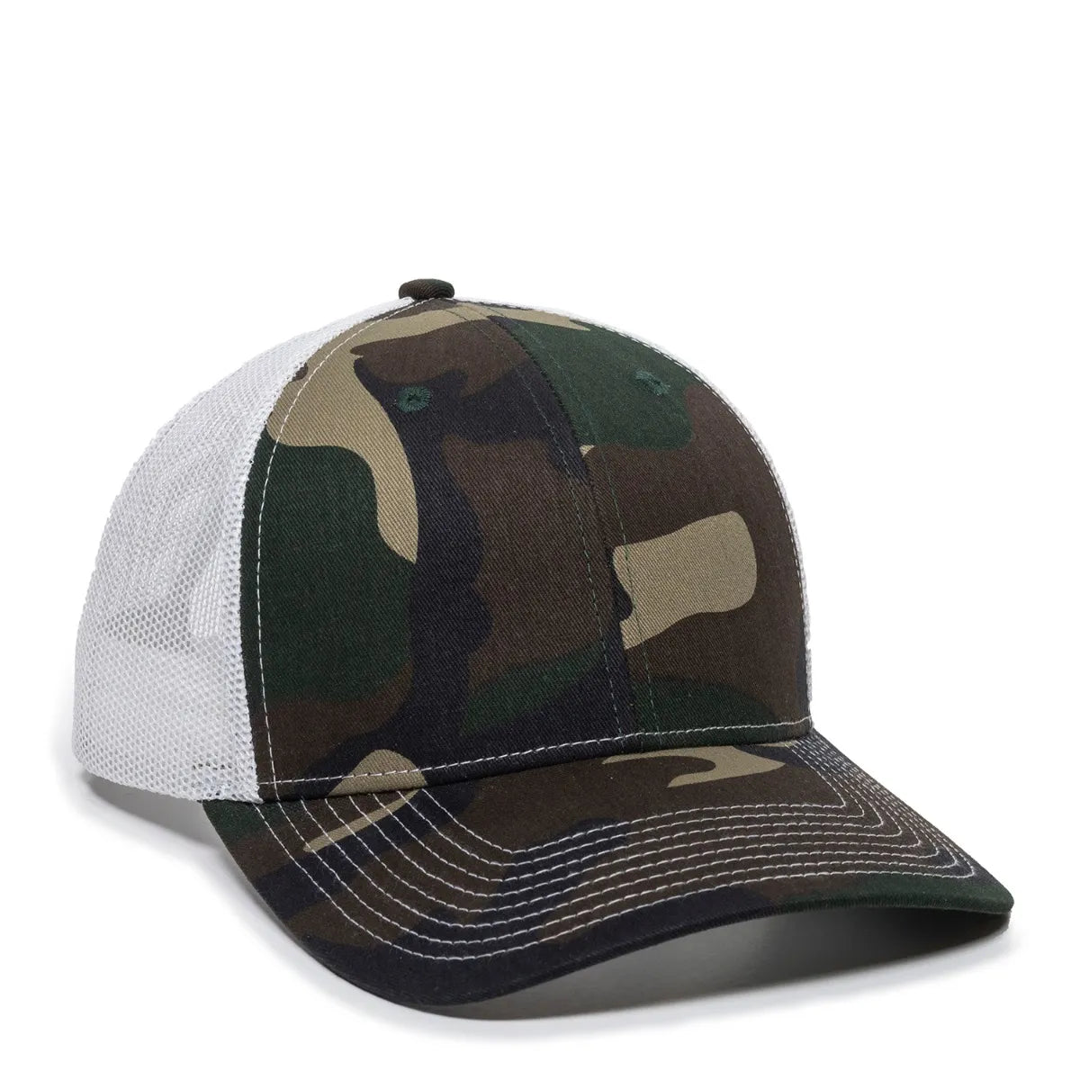 Outdoor Cap OC771 Premium Modern Structured Trucker Hat Unisex Accessories Hats & Caps