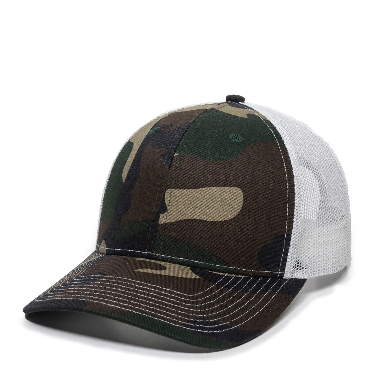 Outdoor Cap OC771 Premium Modern Structured Trucker Hat Unisex Accessories Hats & Caps