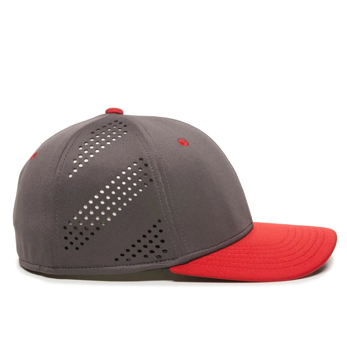 Outdoor Cap AIR25 Slight Pre-Curve Structured Solid Back Hat Unisex Accessories Hats & Caps