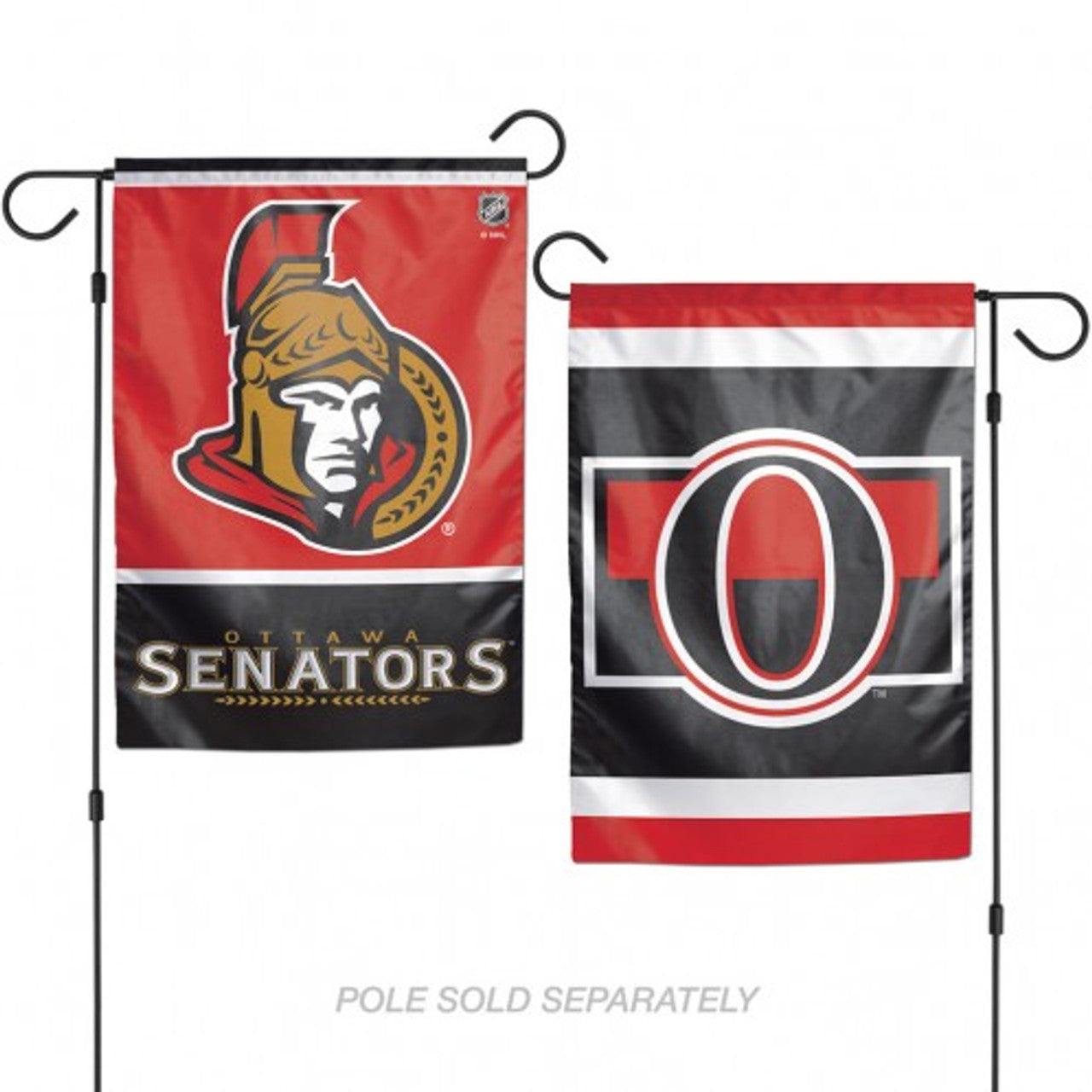 Wincraft Ottawa Senators 2 Sided Garden Style Flag 12x18 - Special Order Fan Gear NHL Ottawa Senators