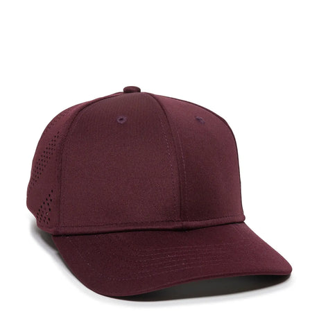 Outdoor Cap AIR25 Slight Pre-Curve Structured Solid Back Hat Unisex Accessories Hats & Caps