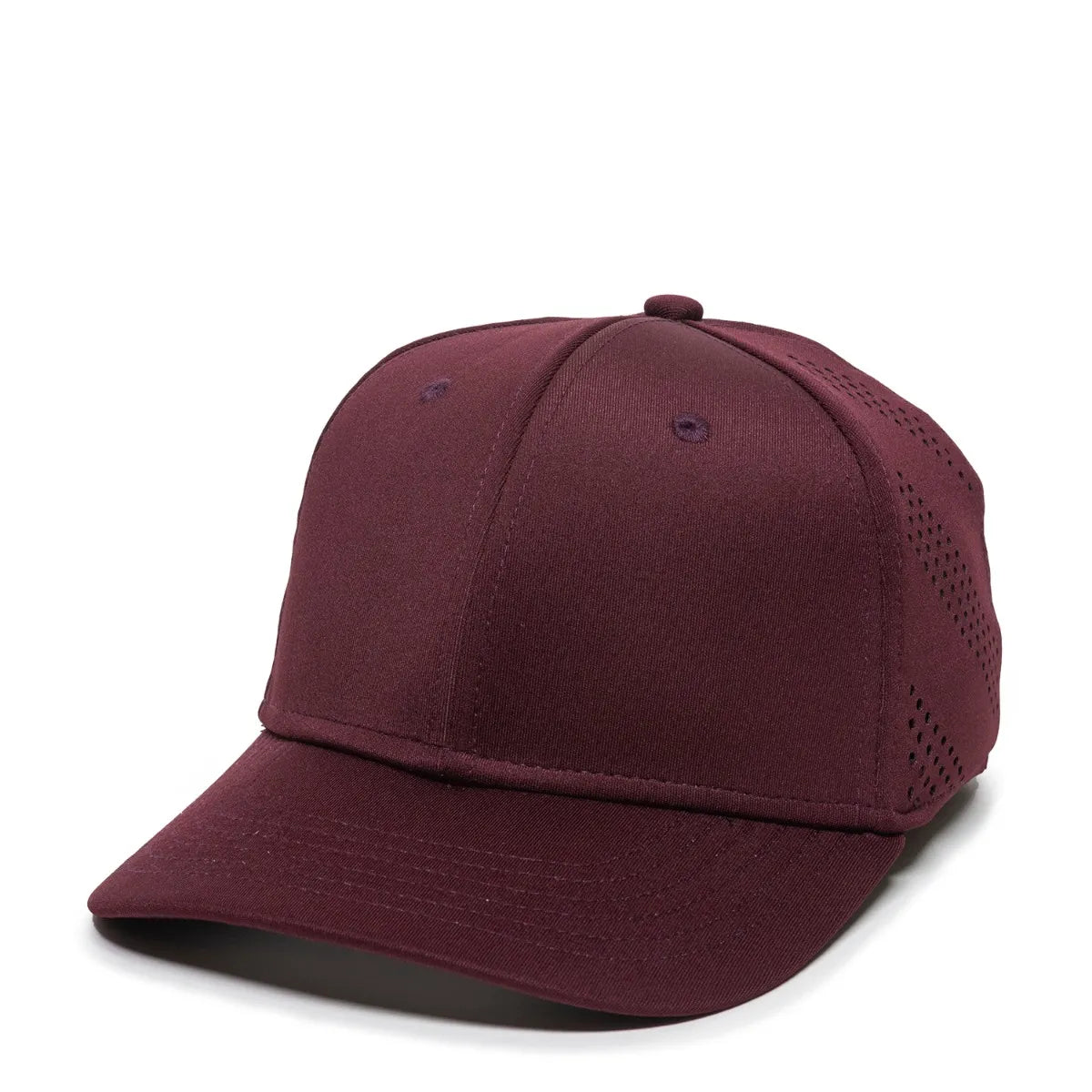Outdoor Cap AIR25 Slight Pre-Curve Structured Solid Back Hat Unisex Accessories Hats & Caps