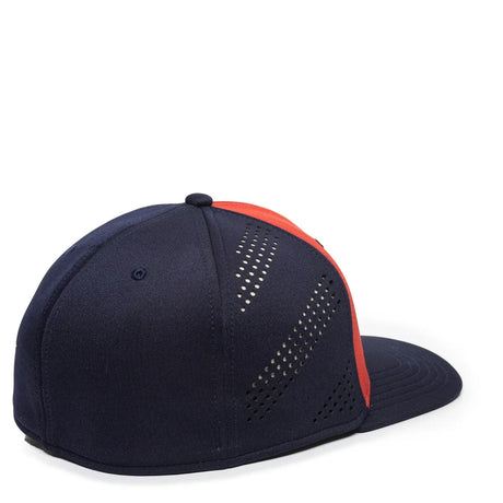 Outdoor Cap AIR25 Slight Pre-Curve Structured Solid Back Hat Unisex Accessories Hats & Caps