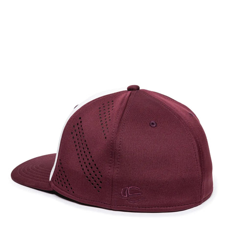 Outdoor Cap AIR25 Slight Pre-Curve Structured Solid Back Hat Unisex Accessories Hats & Caps