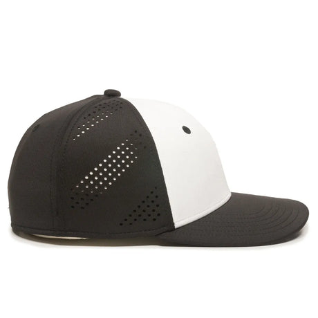 Outdoor Cap AIR25 Slight Pre-Curve Structured Solid Back Hat Unisex Accessories Hats & Caps