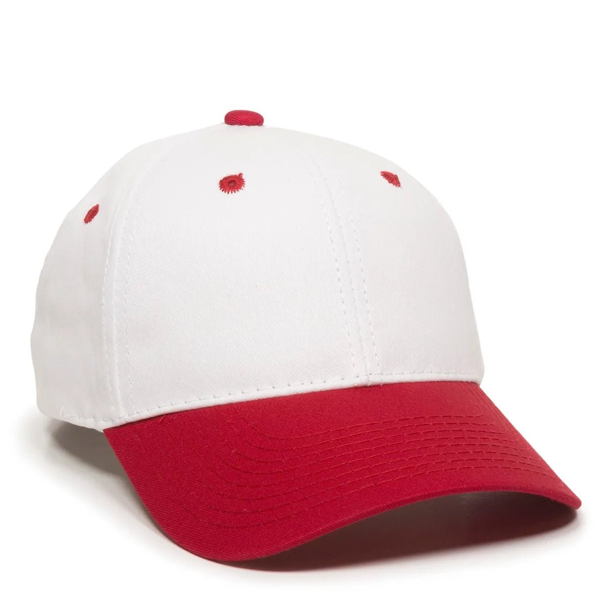 Outdoor Cap GL-271 Cotton Twill Structured Solid Back Hat Unisex Accessories Hats & Caps