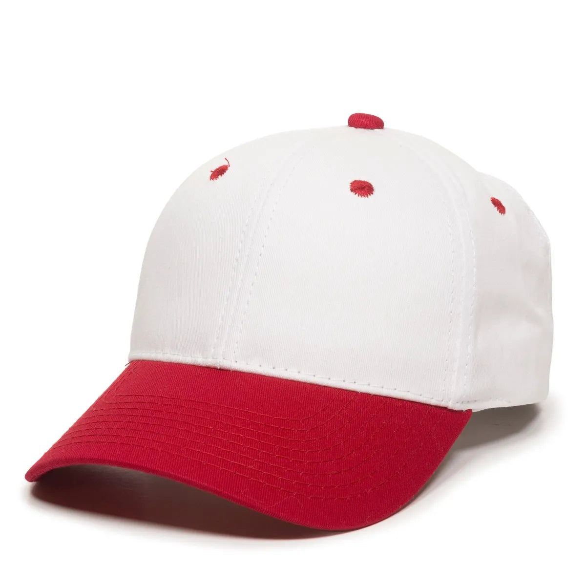 Outdoor Cap GL-271 Cotton Twill Structured Solid Back Hat Unisex Accessories Hats & Caps