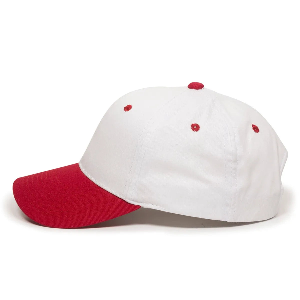 Outdoor Cap GL-271 Cotton Twill Structured Solid Back Hat Unisex Accessories Hats & Caps