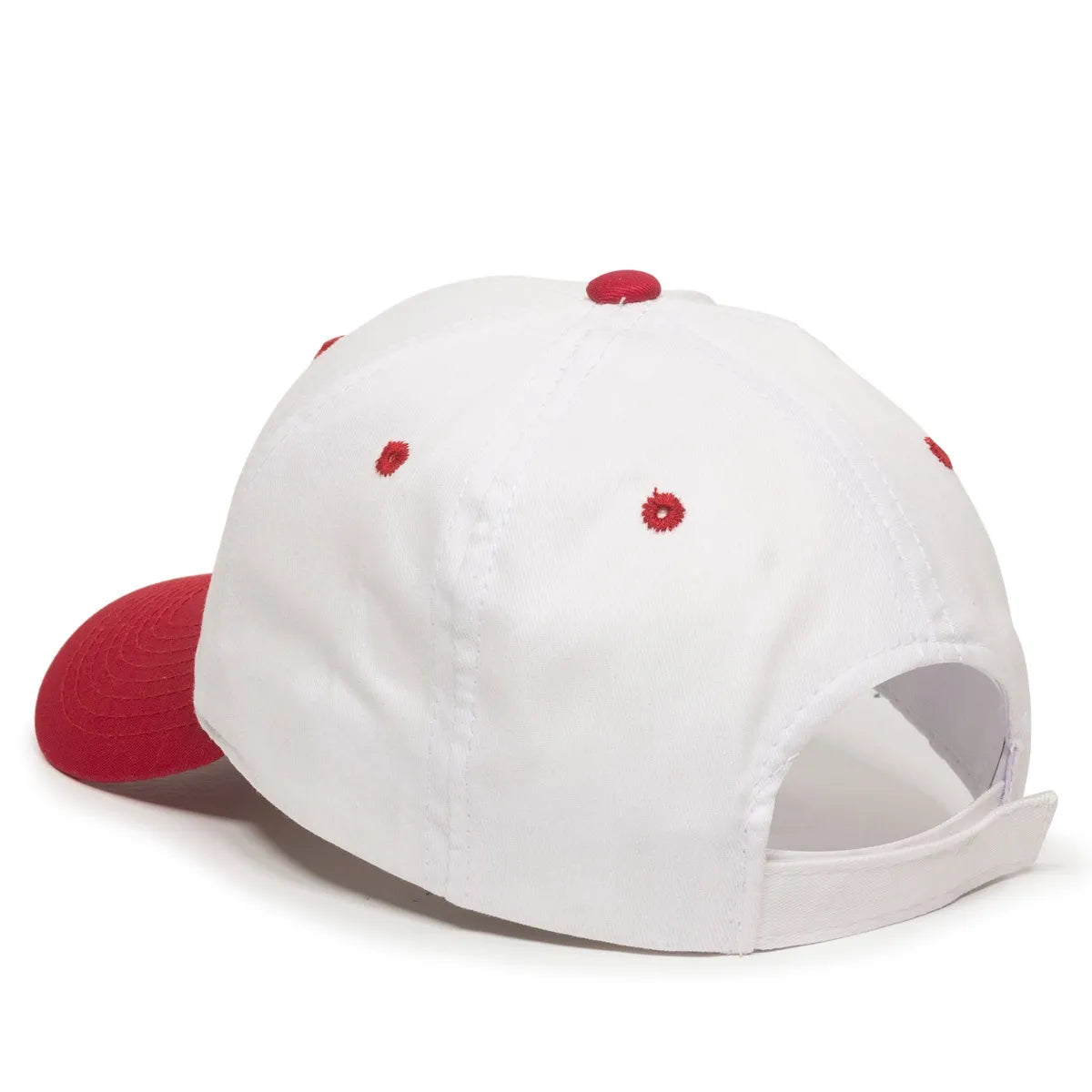 Outdoor Cap GL-271 Cotton Twill Structured Solid Back Hat Unisex Accessories Hats & Caps