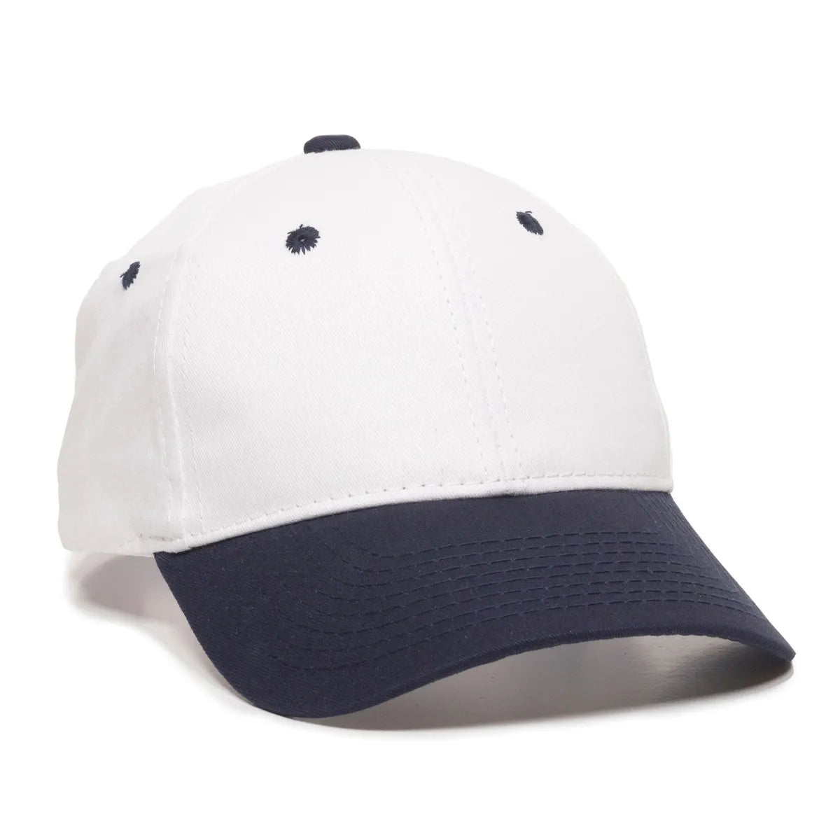 Outdoor Cap GL-271 Cotton Twill Structured Solid Back Hat Unisex Accessories Hats & Caps