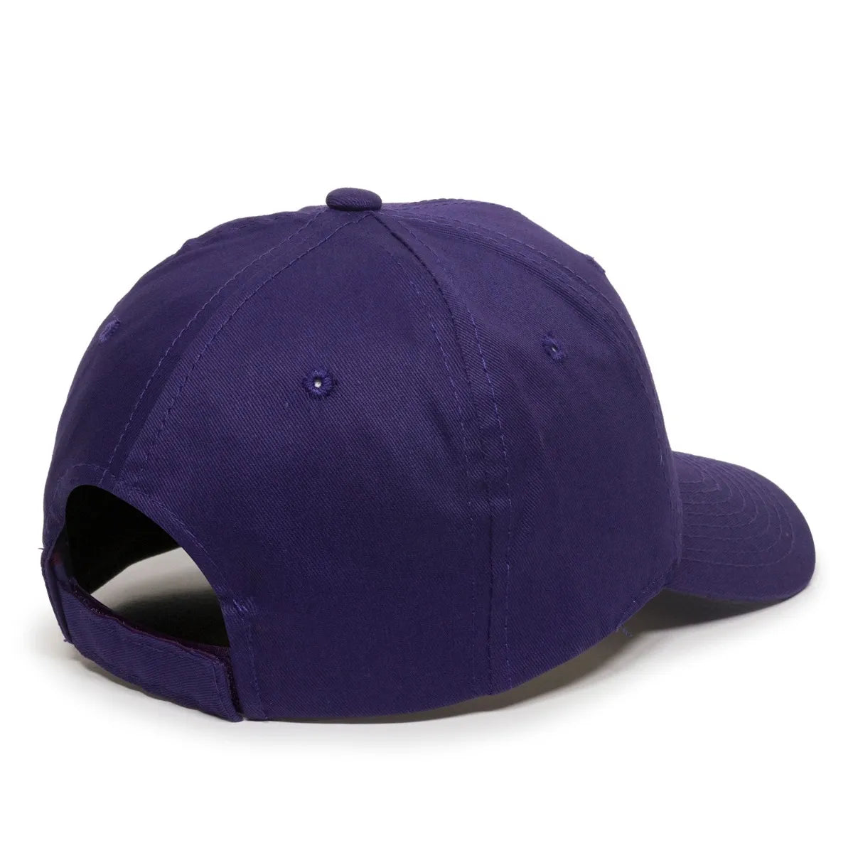 Outdoor Cap GL-271 Cotton Twill Structured Solid Back Hat Unisex Accessories Hats & Caps