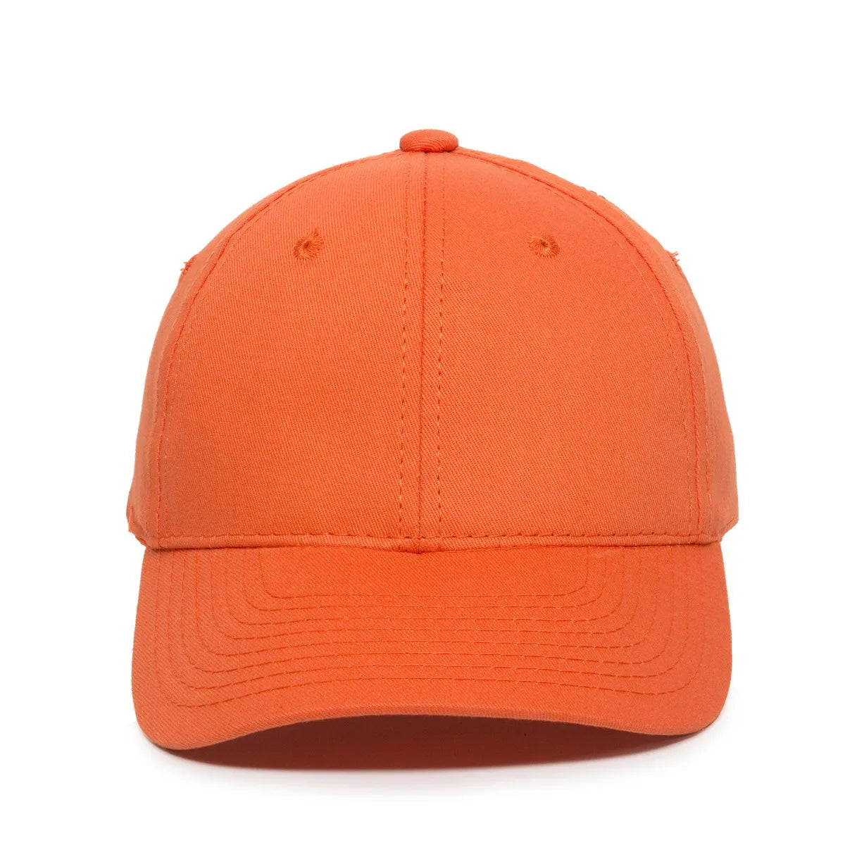 Outdoor Cap GL-271 Cotton Twill Structured Solid Back Hat Unisex Accessories Hats & Caps