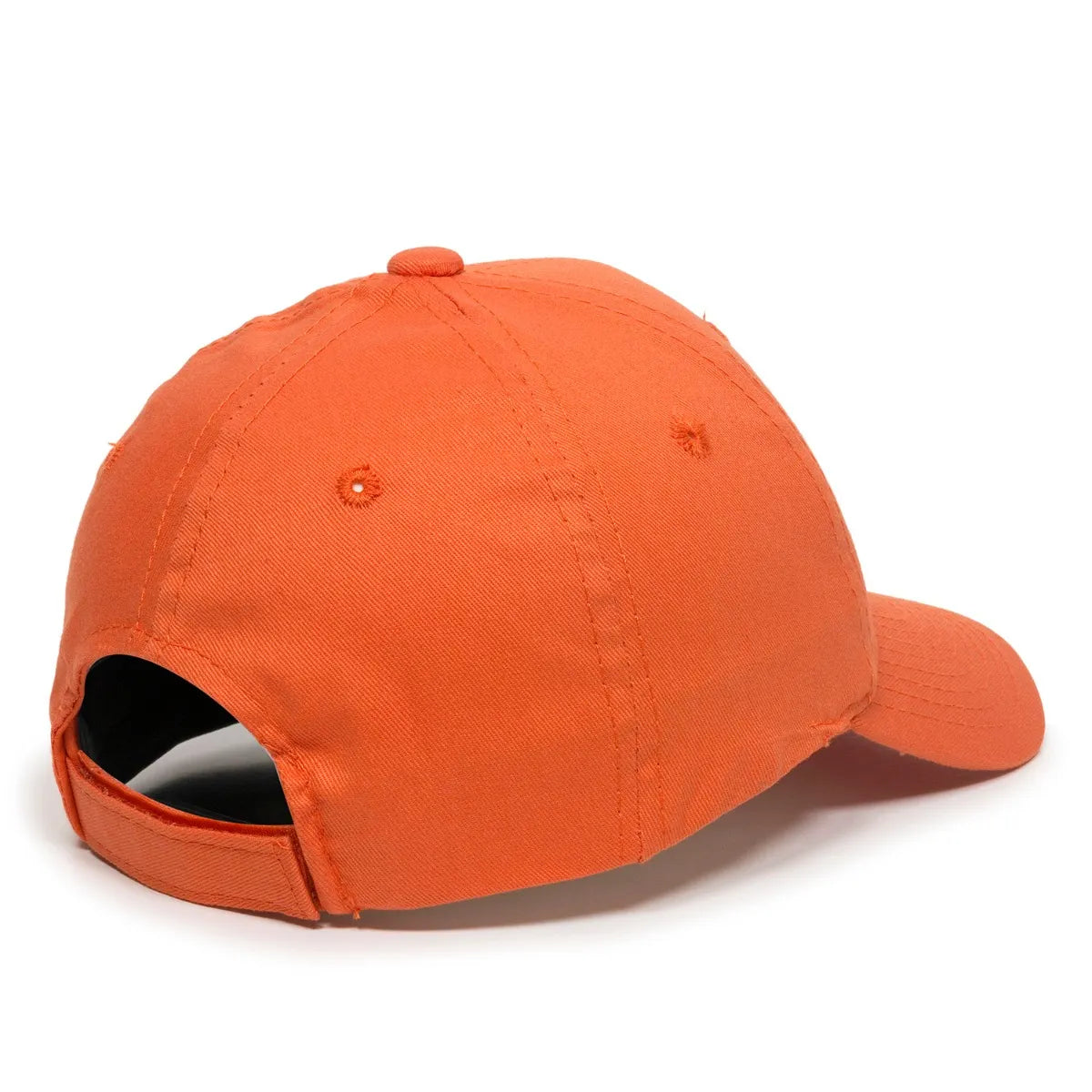 Outdoor Cap GL-271 Cotton Twill Structured Solid Back Hat Unisex Accessories Hats & Caps