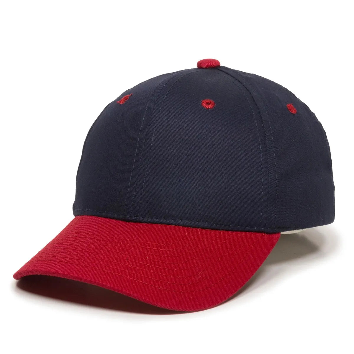 Outdoor Cap GL-271 Cotton Twill Structured Solid Back Hat Unisex Accessories Hats & Caps