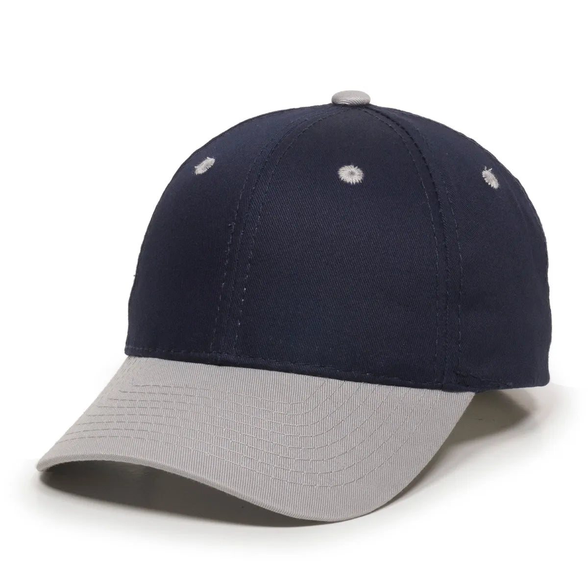 Outdoor Cap GL-271 Cotton Twill Structured Solid Back Hat Unisex Accessories Hats & Caps