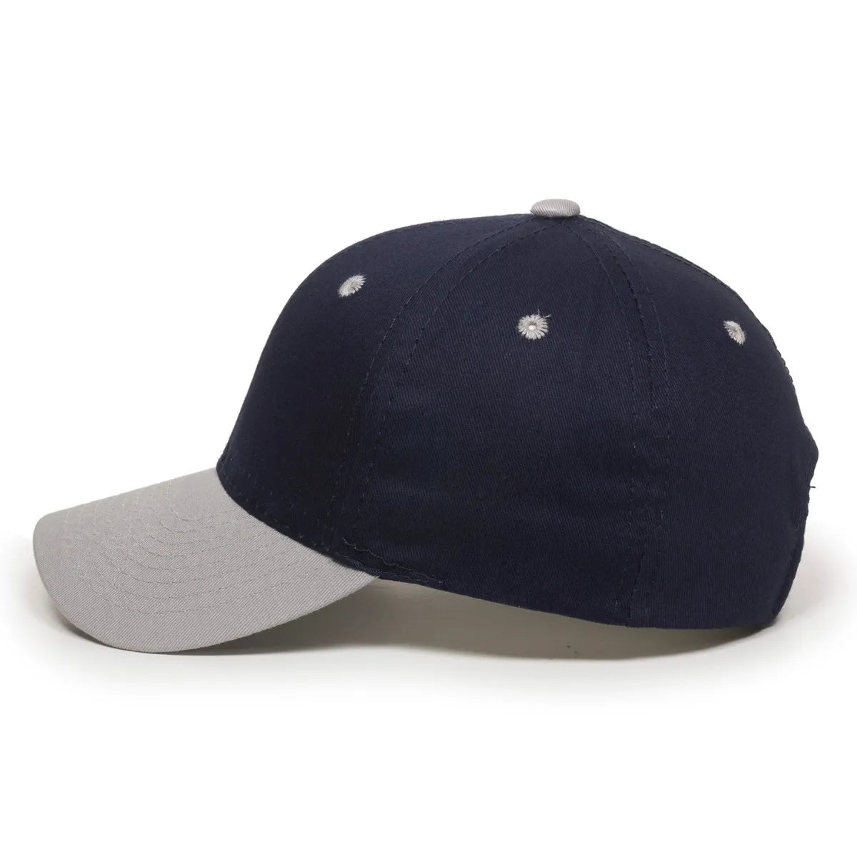 Outdoor Cap GL-271 Cotton Twill Structured Solid Back Hat Unisex Accessories Hats & Caps
