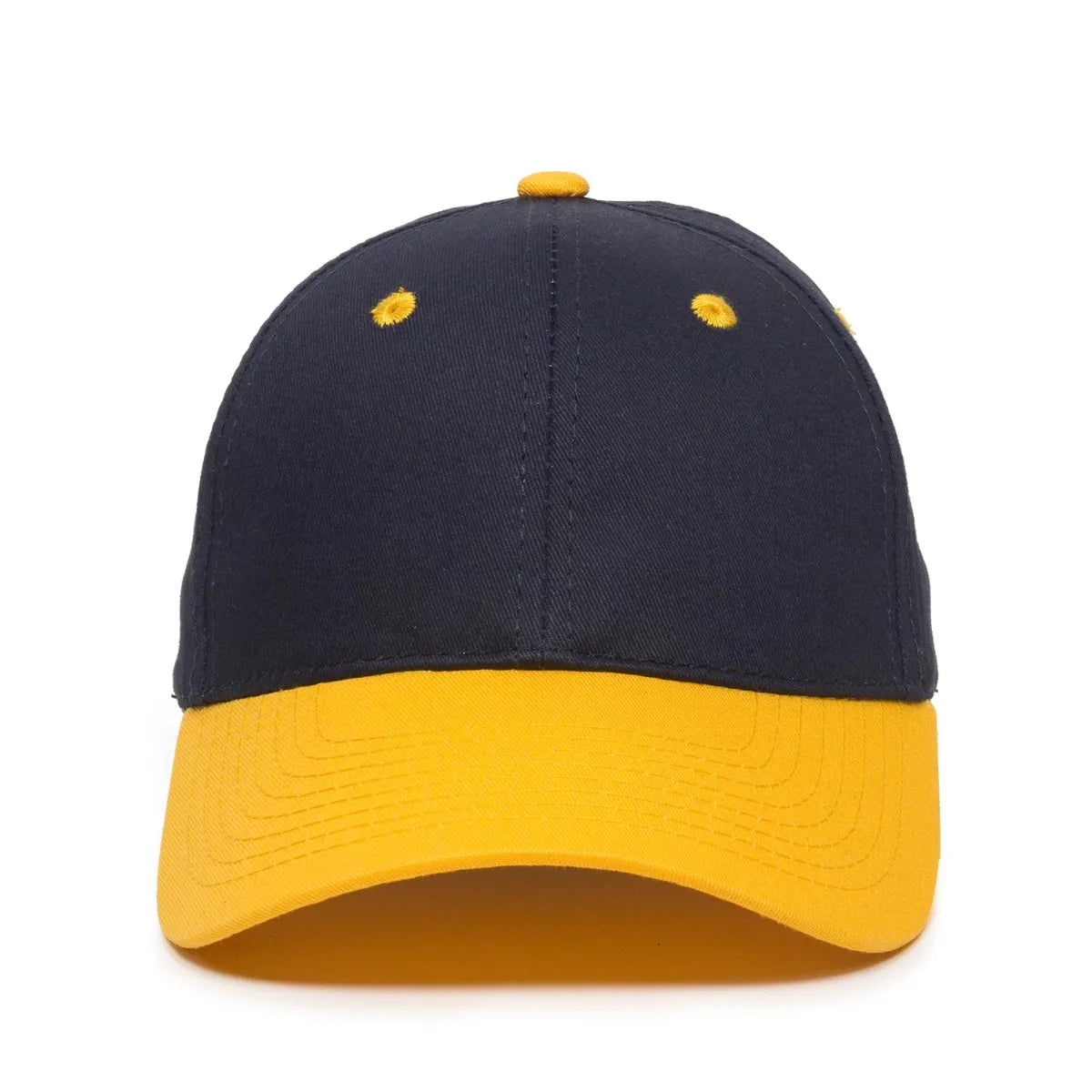 Outdoor Cap GL-271 Cotton Twill Structured Solid Back Hat Unisex Accessories Hats & Caps